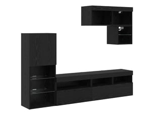 Meuble tv coloris noir 80 cm <strong></strong>  <strong></strong>