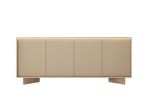 Buffet 4 porte(s) CASANOVA - 203 cm coloris beige