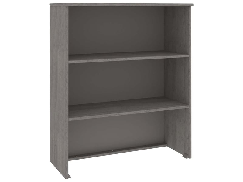  Dessus de buffet - bahut - meuble de rangement hamar gris clair 85x35x100 cm bois de pin  - Conforama A