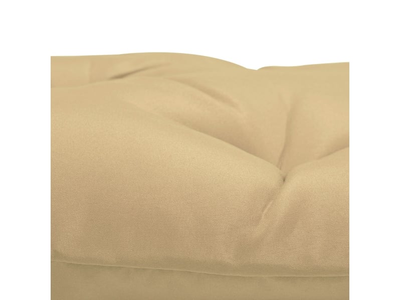  Lot de 2 coussins de chaise 98 x 50 x 8 cm – kaki – liens d'attache, assise moelleuse intérieur extérieur  - Conforama E