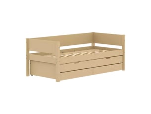 Lit simple 90x190 cm <strong></strong>  <strong>90-10760-112</strong> coloris beige