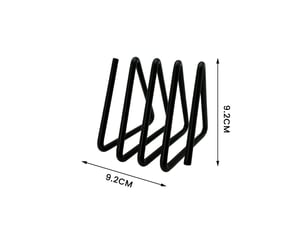 Support de planche à découper en acier inoxydable, 9,2 cm x 9,2 cm, boîte de rangement triangulaire pour planche à découper peu encombrante