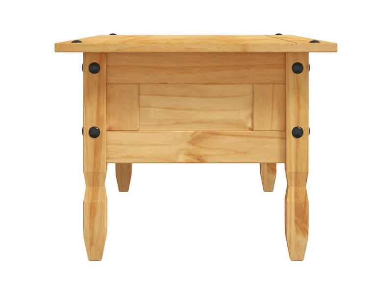  Table basse | table de salon pin mexicain gamme corona 100 x 55 x 44 cm  - Conforama E