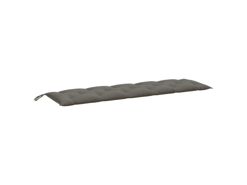  Coussin de banc de jardin, coussin d'assise gris foncé mélangé 180x50x7 cm tissu cf52740  - Conforama A