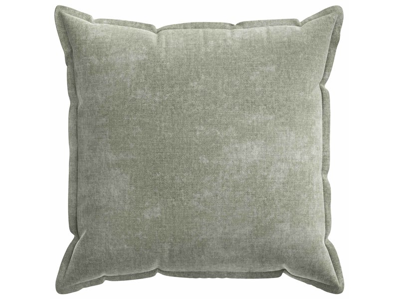  Lot de 2 housses de coussin houten vert 65 x 65 cm tissu chenille cf49387  - Conforama C