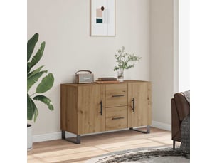 Buffet 1 porte(s)   <strong></strong> <strong></strong> - 100 cm coloris marron 