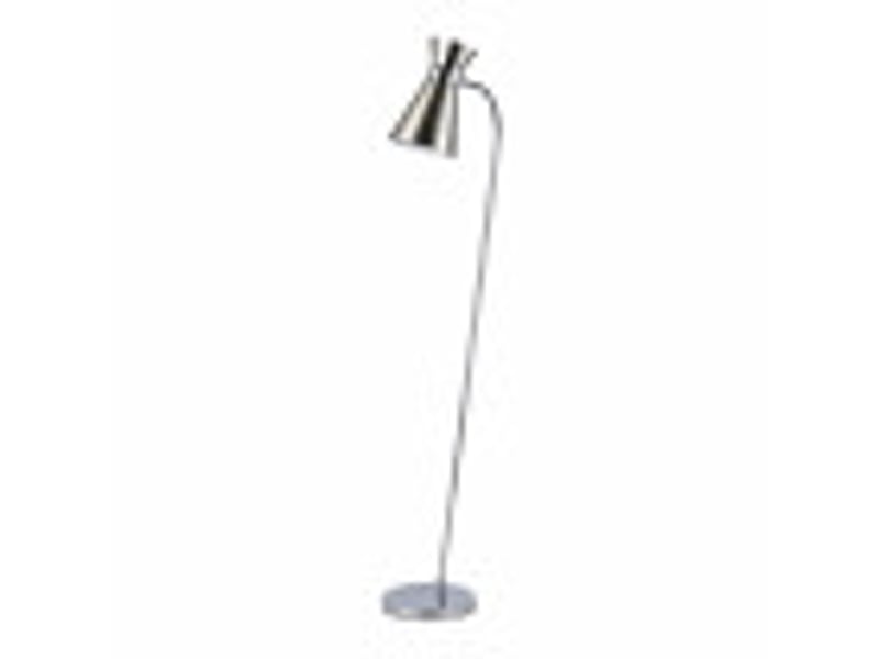  Lampadaire fabrilamp petra e27 coloris nickelchromé 139 x 39 x 25 cm 154341003 - Conforama B