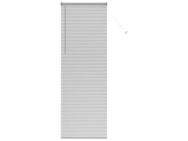 Store vénitien, store de fenêtre argenté 220 x 75 cm 25 mm aluminium cf47599 - Conforama A