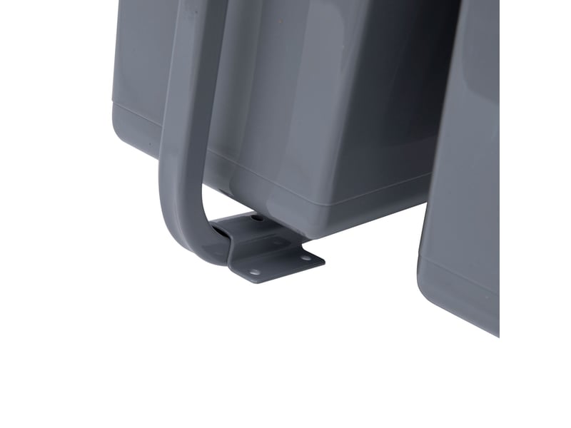  Poubelle encastrable coulissante tri sélectif 40 l evryae  - Conforama C
