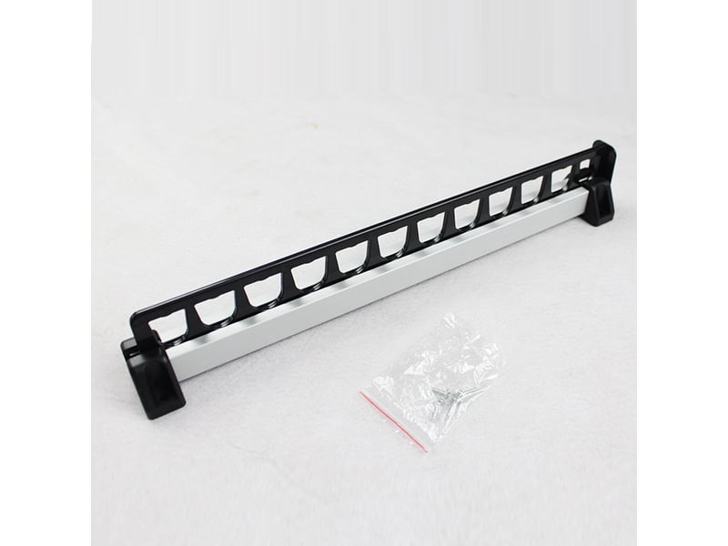  Porte-vêtements armoire garde-robe extractible coulissant pour cintre support portemanteau pour pour 12 cintres longueur 315 mm lot de 1, noir  - Conforama D