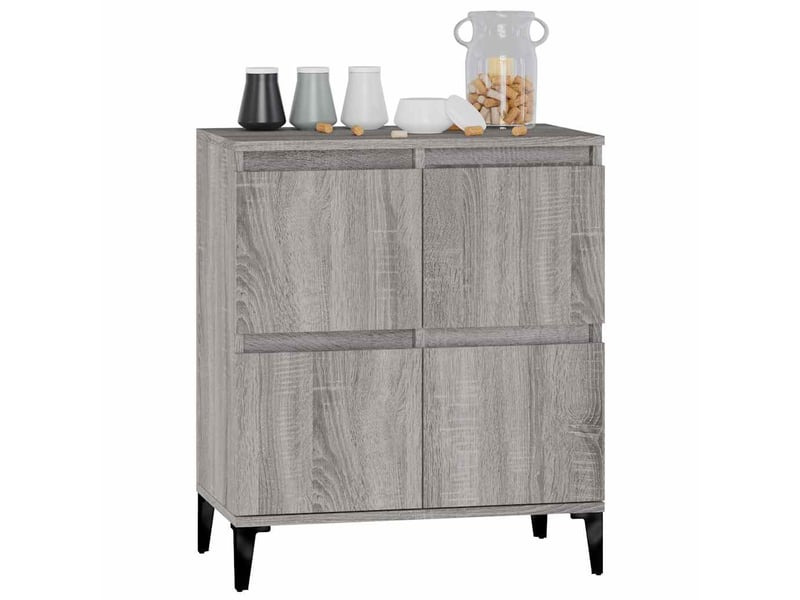  Buffet - bahut - meuble de rangement sonoma gris 60x35x70 cm bois d'ingénierie  - Conforama D