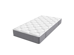 Matelas 90x200 cm <strong>BGSRYAO</strong>  <strong></strong> Ressorts ensachés + mousse soutien Medium épaisseur 25 cm