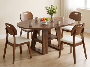Ensemble table ovale 4 chaise(s) BGSRYAO