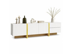 Meuble tv coloris bicolore 190 cm LPOSPI  