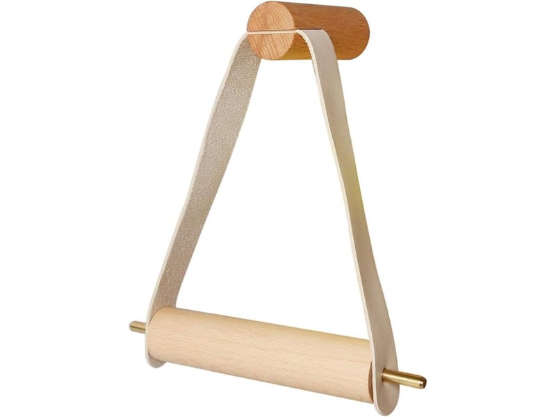  Porte rouleau de papier toilette, porte rouleau en bois porte-papier de toilette mural en creative  - Conforama D