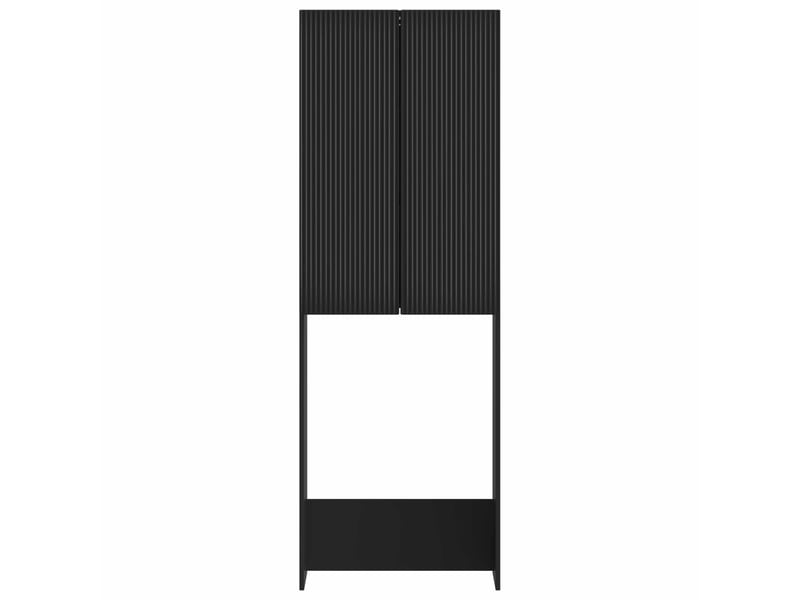 Armoire de toilette arnhem noir 66x25.5x190 cm - Conforama E