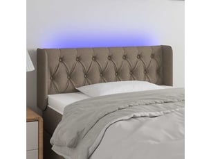 Tete de lit A poser largeur 103 cm   taupe
