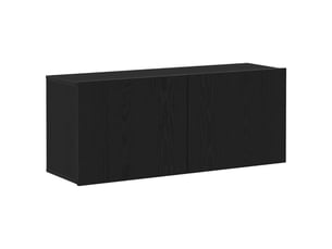Meuble tv coloris noir 100 cm <strong></strong>  <strong></strong>