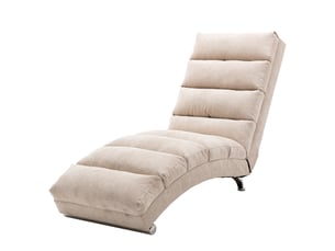 Fauteuil fixe  MEULVA Tissu beige