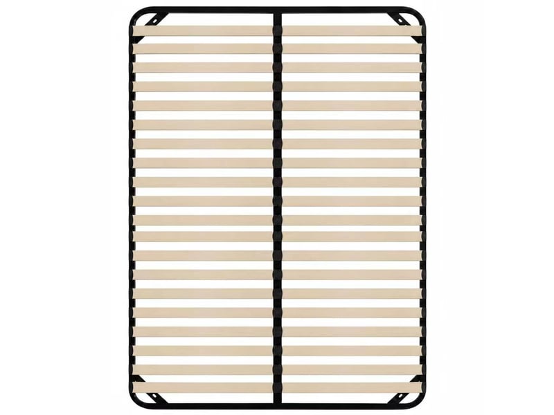  Sommier 140x190 sans pied - sommiers à lattes en bois - 2x20 lattes  - Conforama A