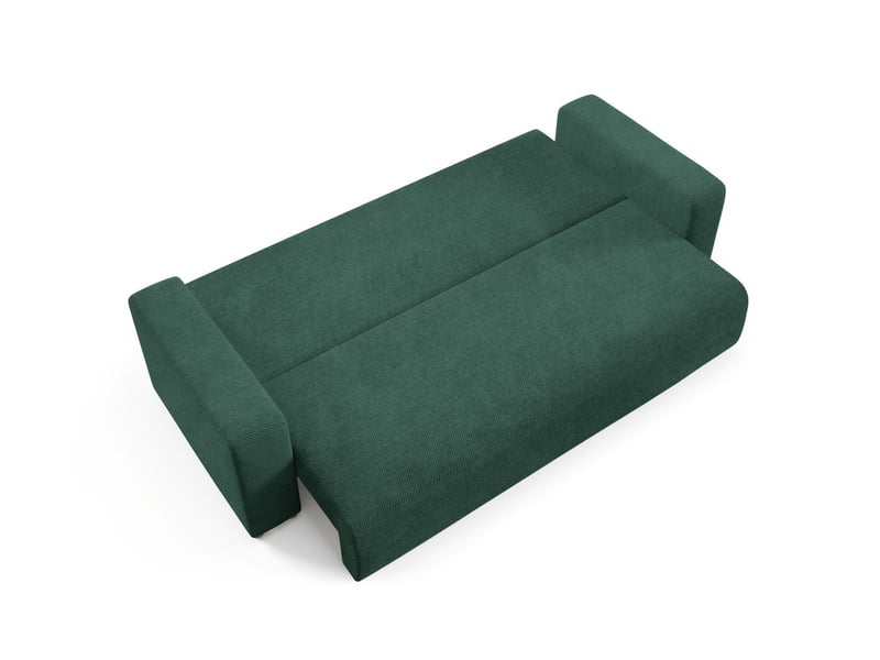  Canapé convertible evora vert  - Conforama E