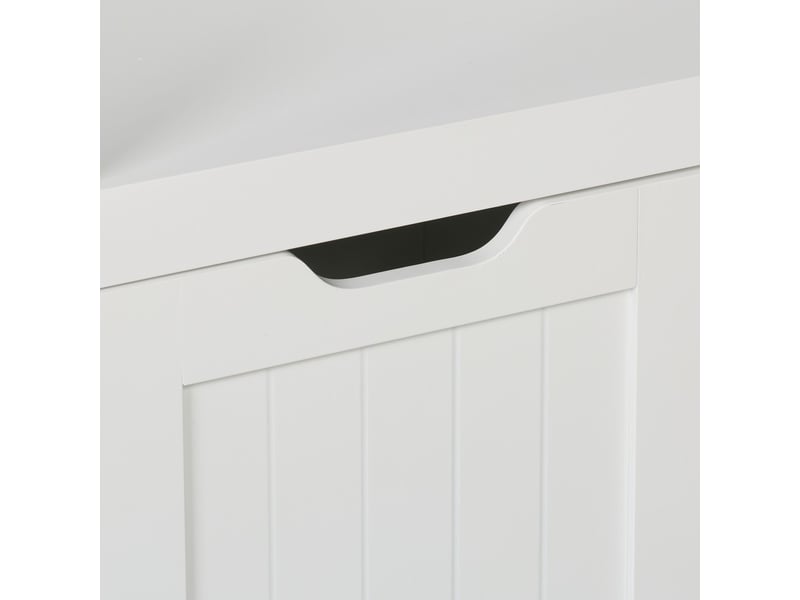  Commode de rangement pratique avec roulettes pour jouets livres peluches enfant 90 x 30 x 90 cm en mdf blanc 13_0016386  - Conforama C