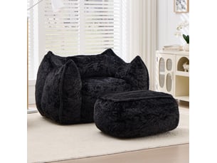Banquette lit convertible couchage Occasionnel MIVRAY   noir