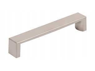 Poignée de meuble, finition satinée, distance de 128 mm – a031