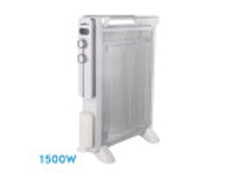  Fabrilamp caicos radiateur mica 1500 w 3 éléments blanc et gris 228821501 - Conforama B