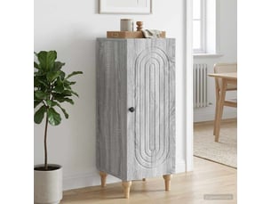 Buffet - bahut - meuble de rangement sonoma gris 33 x 34,5 x 90 cm bois d'ingénierie