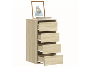 Commode 1 tiroir(s)    <strong></strong> <strong></strong> coloris beige largeur 40 cm