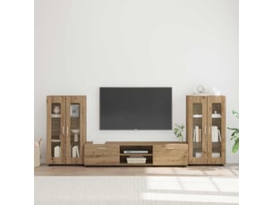 Meuble tv coloris marron 150 cm <strong></strong>  <strong></strong>