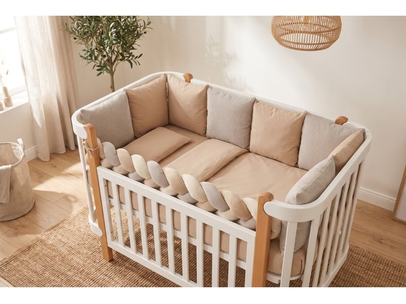  Yappy7in1 - ensemble de literie 7 en 1 - cappuccino 4754010385829 - Conforama B