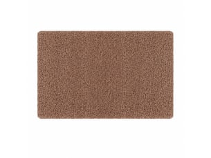 Tapis de bain antidérapant - 40 x 60 cm - marron