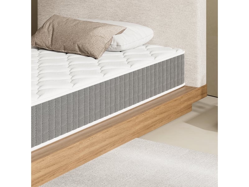  Matelas mousse 140x200 cm,épaisseur 30 cm,fermeté moyenne,respirant et réversible  - Conforama C