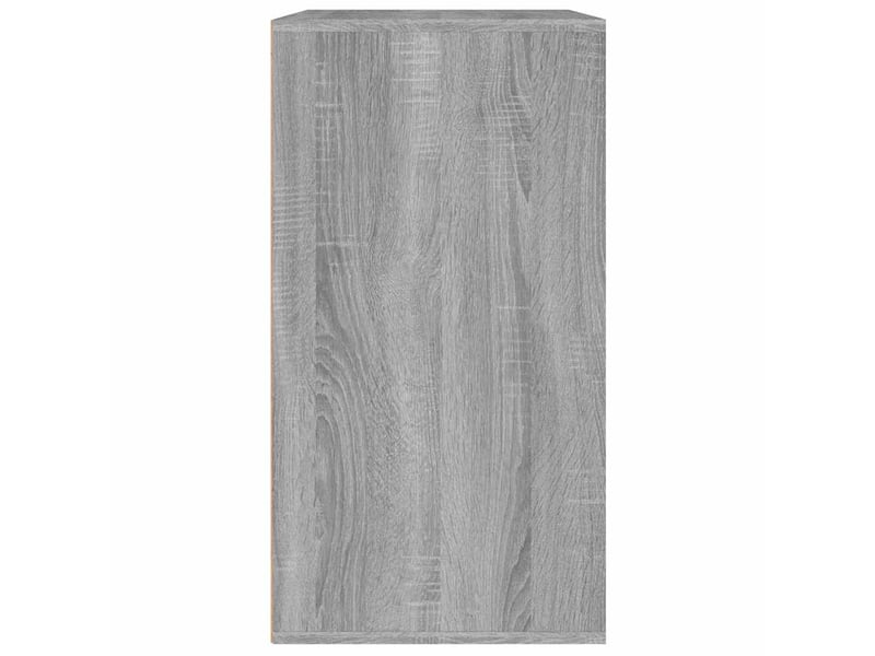  Armoire cosmétique, armoire de rangement sonoma gris 80x40x75 cm bois d'ingénierie  - Conforama E