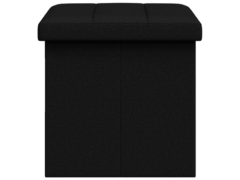  Banc chambre, banc de rangement pliable noir 180 kg 80 l 77x38x38 cm lin  - Conforama D