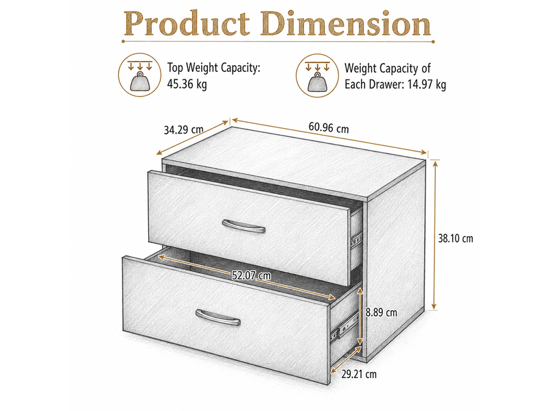 Meuble rangement empilable 2 tiroirs kit anti-basculement noir - Conforama C