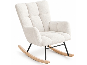 Fauteuil fixe MAISONORA  Tissu blanc