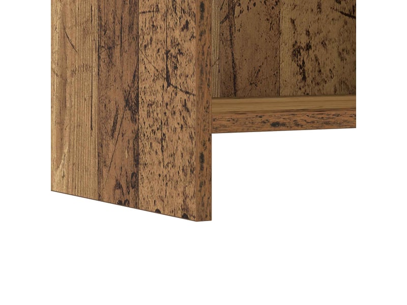 Tables de chevet - cabinet de chevet - table de nuit 2 pc bois ancien 40 x 30 x 60 cm - Conforama D