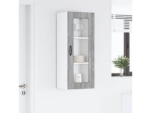 Meuble mural de cuisine | armoire de cuisine gris sonoma 40x31x100cm shl3465