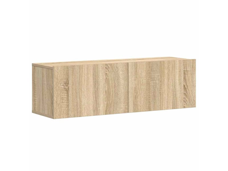  Ensemble de meubles tv 3 pcs chêne sonoma bois d'ingénierie shl79701  - Conforama D