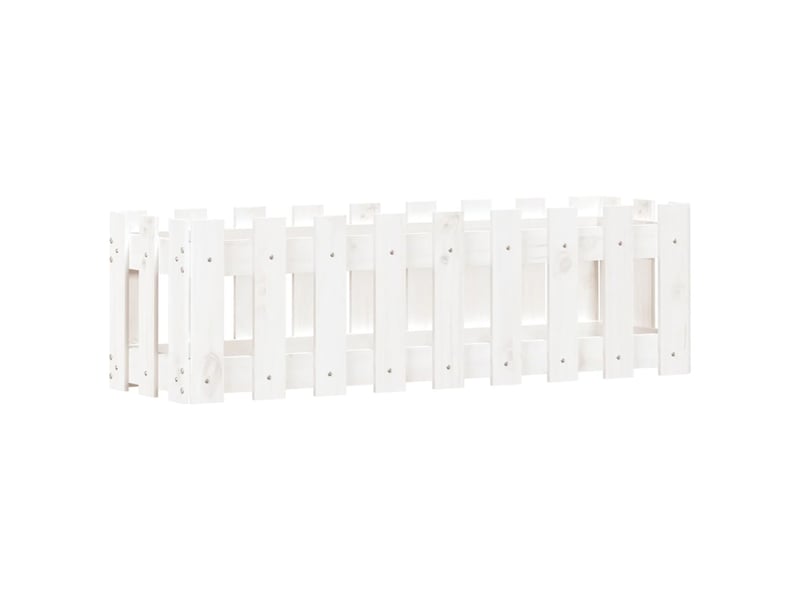  Jardinière - lit surélevé de jardin design de clôture 100x30x30cm pin massif  - Conforama D