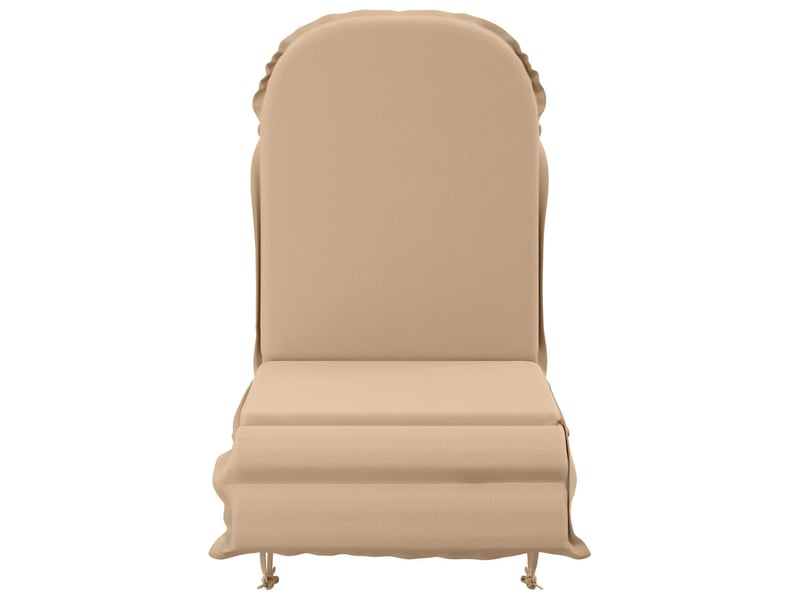  Coussin de transat ensoleillé, coussin pour bain de soleil gemert 100 % polyester sable cf56051  - Conforama D