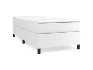 Lit simple 80x200 cm    coloris blanc