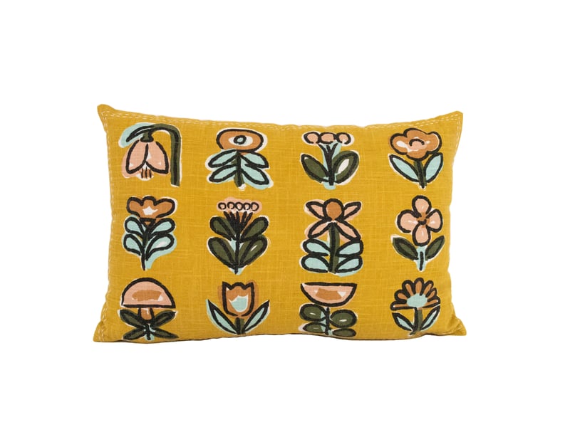  Coussin motif fleur design 40x60 cm  - Conforama A
