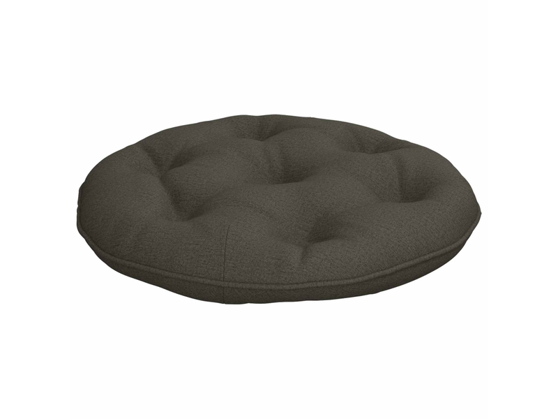  Coussin de chaise suspendue, coussin d'assise vianen 100 % polyester anthracite cf54255  - Conforama A
