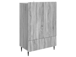 Buffet 2 porte(s)  1 tiroir(s)   - 66 cm coloris gris 