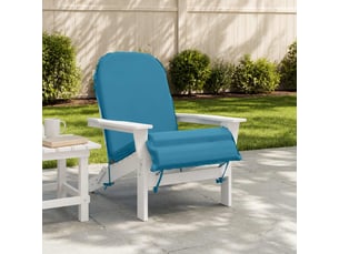 Coussin de transat ensoleillé, coussin pour bain de soleil gemert 100 % polyester bleu clair cf56026