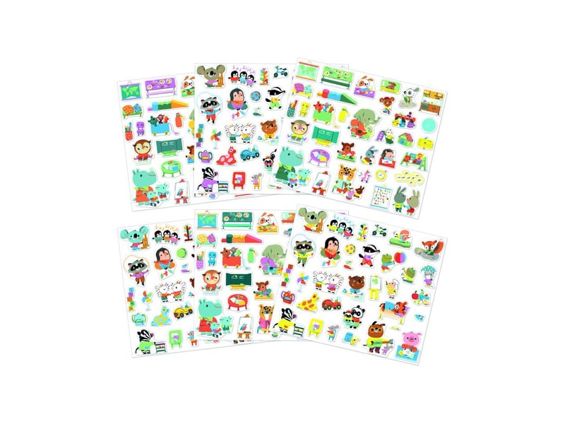  200 autocollants - maternelle J09235 - Conforama B